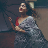 Stitched Luxury Chiffon Saree