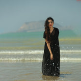 Stitched Luxury Chiffon Saree