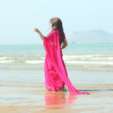 Stitched Luxury Chiffon Saree