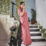 Stitched Luxury Chiffon Saree