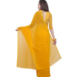 Stitched Luxury Chiffon Saree