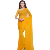 Stitched Luxury Chiffon Saree