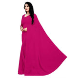 Stitched Luxury Chiffon Saree