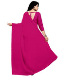 Stitched Luxury Chiffon Saree