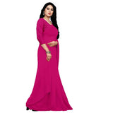 Stitched Luxury Chiffon Saree