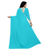 Stitched Luxury Chiffon Saree