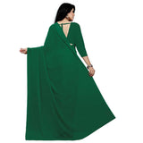 Stitched Luxury Chiffon Saree