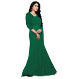 Stitched Luxury Chiffon Saree