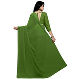 Stitched Luxury Chiffon Saree