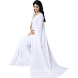 Stitched Luxury Chiffon Saree