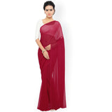 Stitched Luxury Chiffon Saree