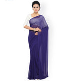 Stitched Luxury Chiffon Saree