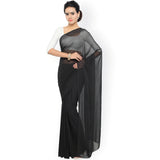 Stitched Luxury Chiffon Saree