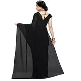 Stitched Luxury Chiffon Saree